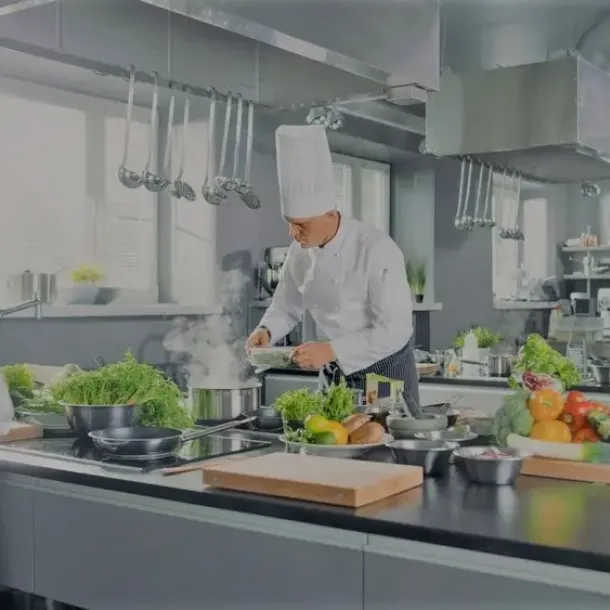 Cocina de restaurante
